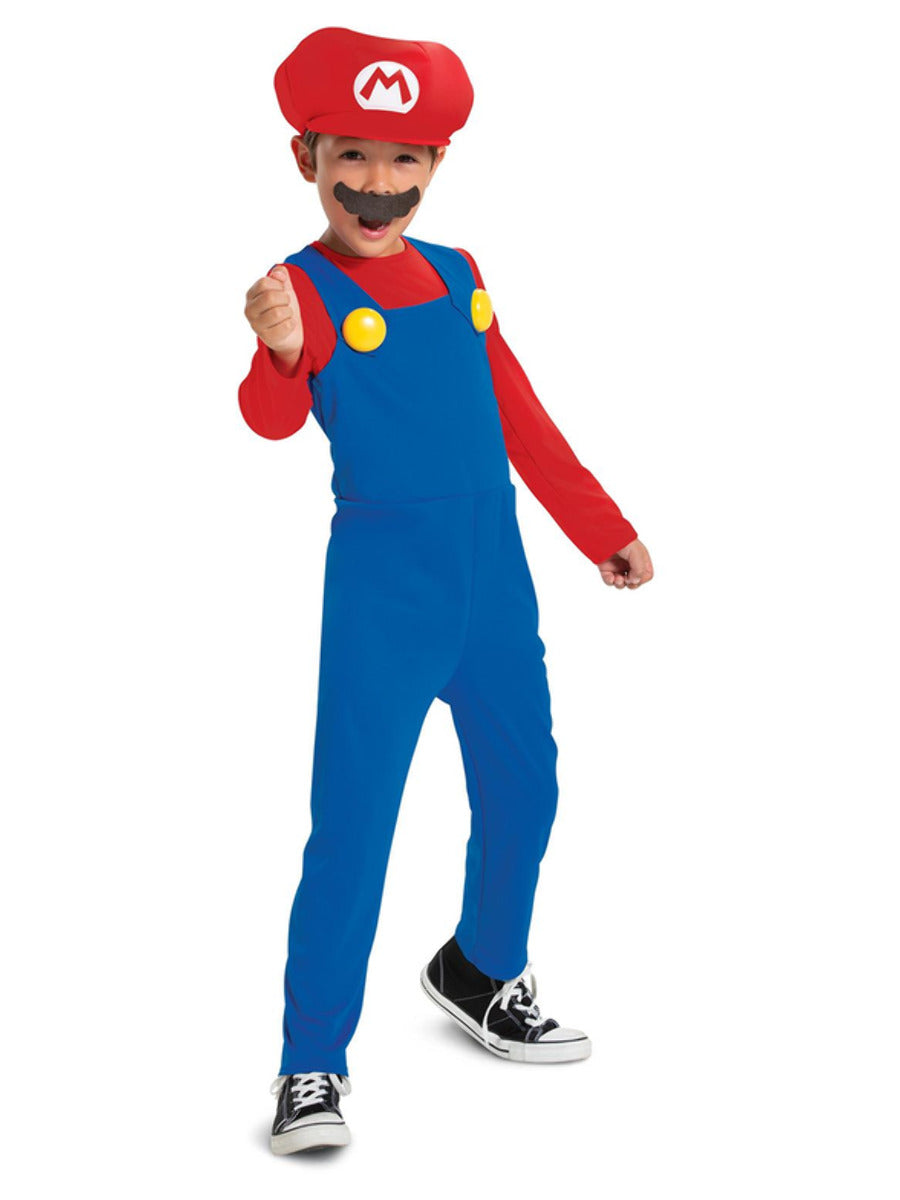 Deluxe Super Mario Bros Mario Costume for Boys