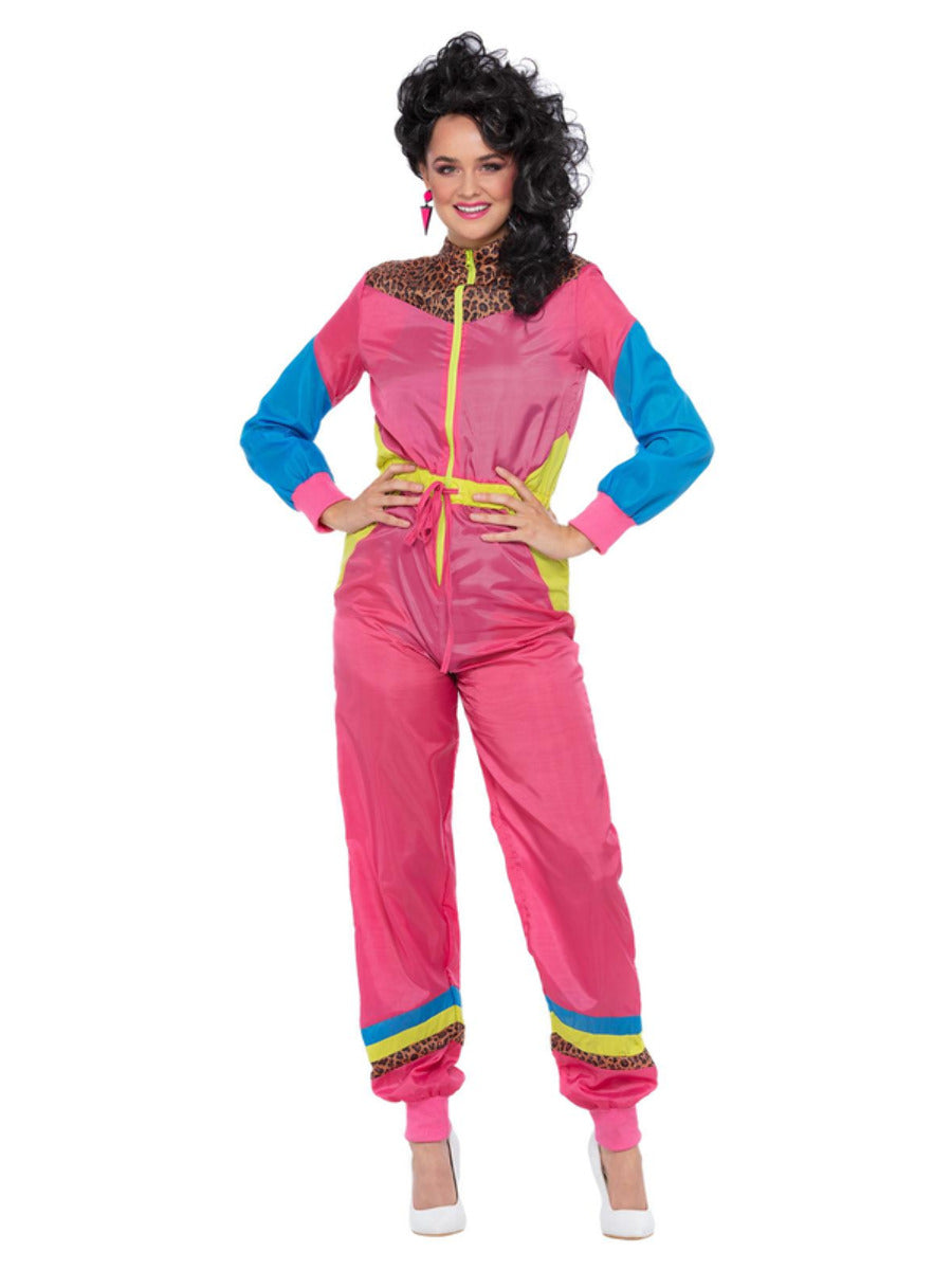 Mens Adult 80s Aerobics Let's Get Physical Fancy Dress Costume by Smiffys