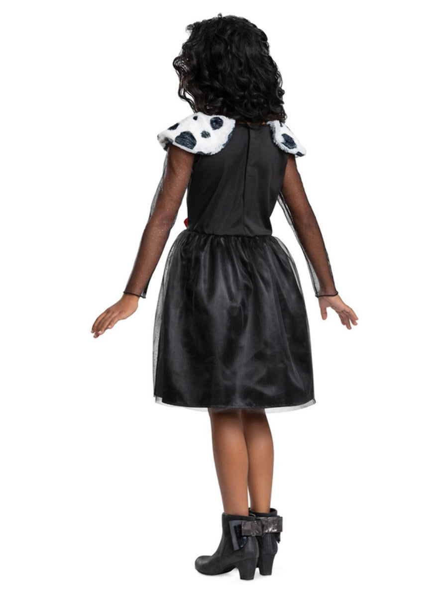 Girls Cruella Costume Dress 