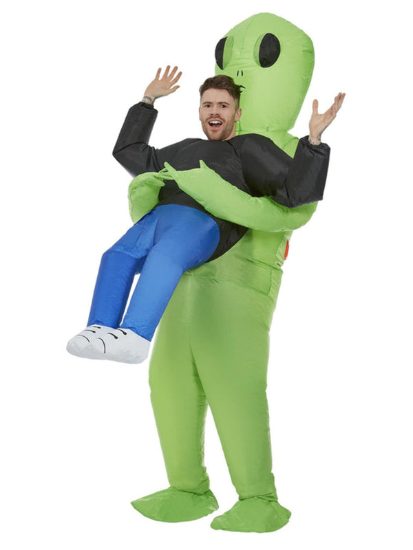 Inflatable Alien Abduction Costume, Green Wholesale - Smiffys Trade