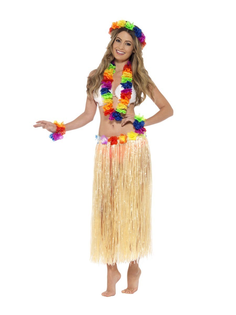 Rainbow Hawaiian Set Wholesale  Smiffys Wholesale - Smiffys Trade EU